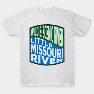 Little Missouri River Wild and Scenic River Wave T-Shirt